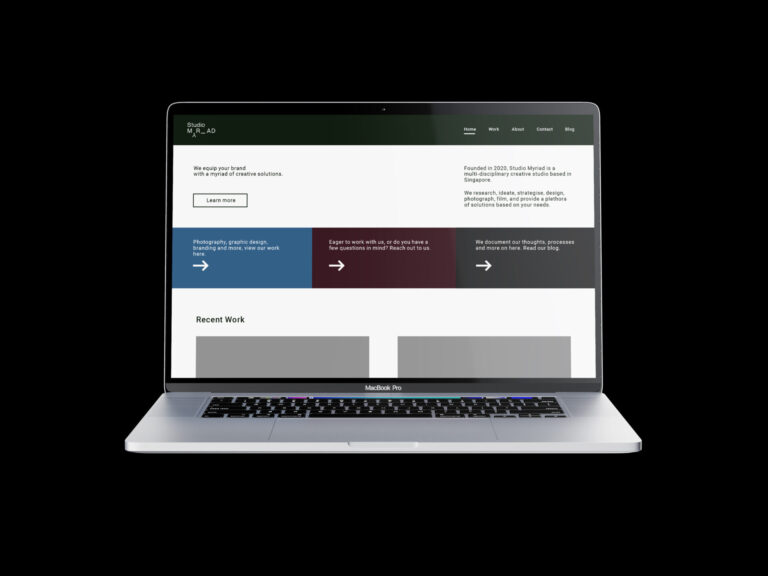Studio Myriad Web Design